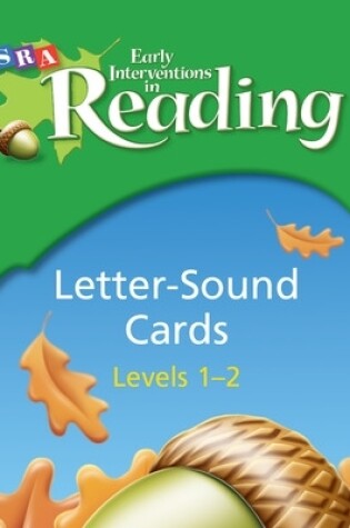 Cover of Early Interventions in Reading Level 1-2, Letter Sound Cards