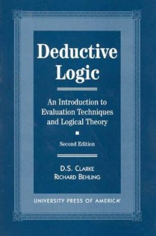 Cover of Deductive Logic