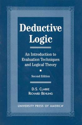 Book cover for Deductive Logic