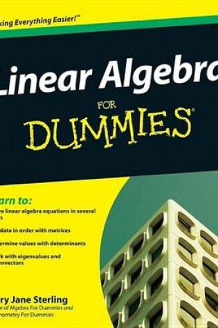 Cover of Linear Algebra for Dummies