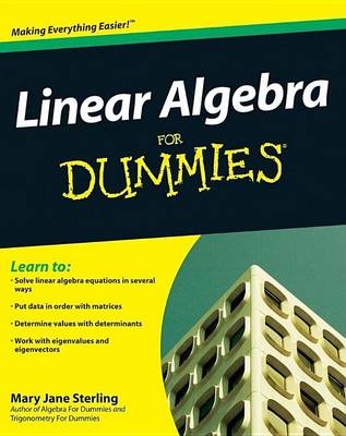 Book cover for Linear Algebra for Dummies