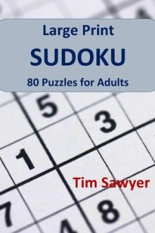 Cover of Large Print Sudoku