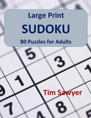 Cover of Large Print Sudoku