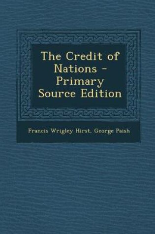 Cover of The Credit of Nations