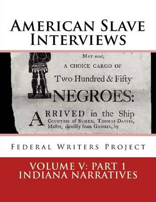 Book cover for American Slave Interviews - Volume V