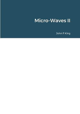 Book cover for Micro-Waves II
