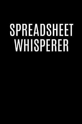 Book cover for Spreadsheet Whisperer