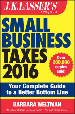Book cover for J.K. Lasser's Small Business Taxes 2016