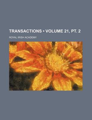 Book cover for Transactions (Volume 21, PT. 2 )
