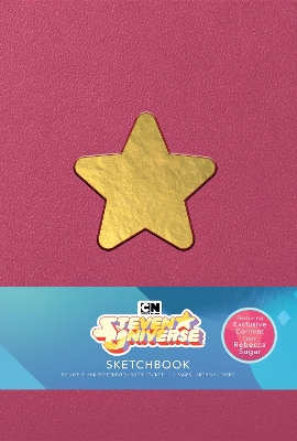 Book cover for Steven Universe Deluxe Hardcover Blank Sketchbook