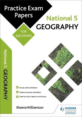 Book cover for National 5 Geography: Practice Papers for SQA Exams