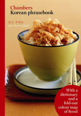 Book cover for Chambers Korean Phrasebook