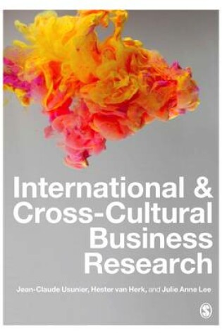 Cover of International and Cross-Cultural Business Research