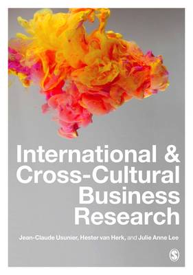 Book cover for International and Cross-Cultural Business Research