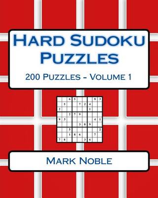 Book cover for Hard Sudoku Puzzles Volume 1