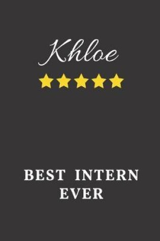 Cover of Khloe Best Intern Ever