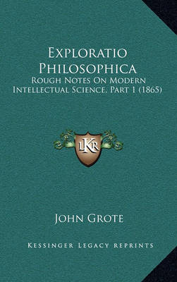 Book cover for Exploratio Philosophica