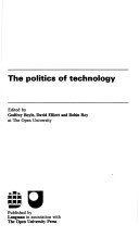 Book cover for The Politics of Technology