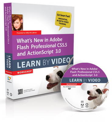 Book cover for What's New in Adobe Flash Professional CS5.5 and ActionScript 3.0 Learn By Video