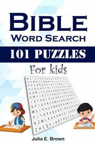 Cover of Bible Word Search 101 Puzzles For Kids