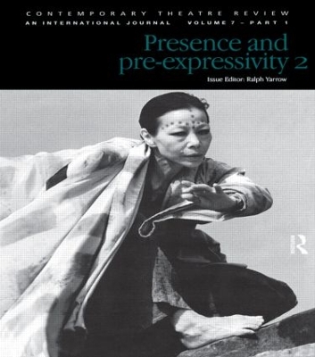 Book cover for Presence and Pre-Expressivity 2