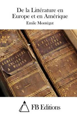 Book cover for de la Litterature En Europe Et En Amerique