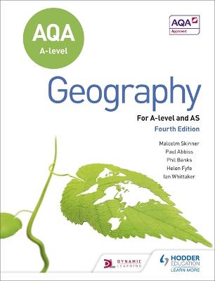 Book cover for AQA A-level Geography Fourth Edition