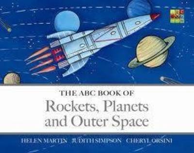 Book cover for The ABC Book of Rockets, Planets and Outer Space