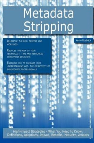 Cover of Metadata Stripping