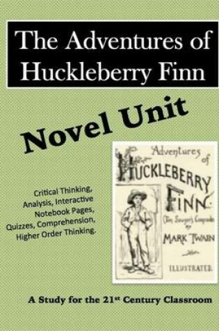 Cover of The Adventures of Huckleberry Finn Novel Unit