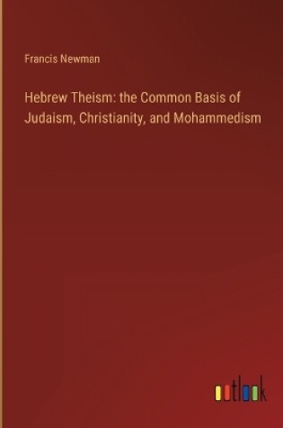 Cover of Hebrew Theism