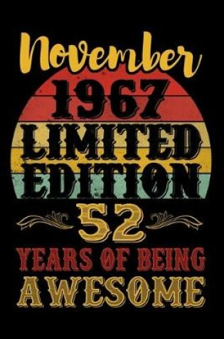 Cover of November 1967 Limited Edition 52 Years Of Being Awesome