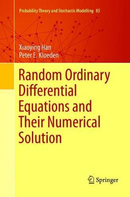 Book cover for Random Ordinary Differential Equations and Their Numerical Solution