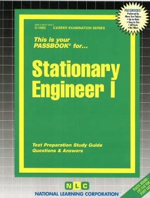 Book cover for Stationary Engineer I