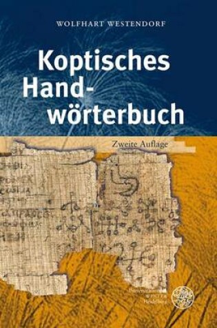 Cover of Koptisches Handworterbuch