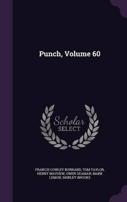 Book cover for Punch, Volume 60