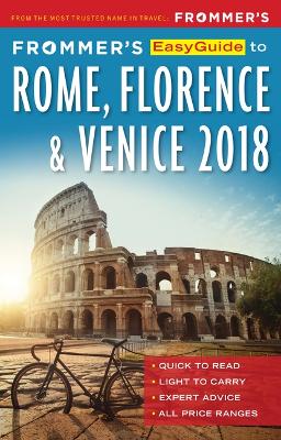 Book cover for Frommer's EasyGuide to Rome, Florence and Venice 2018