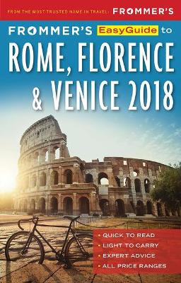 Book cover for Frommer's EasyGuide to Rome, Florence and Venice 2018