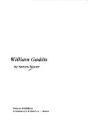 Cover of William Gaddis