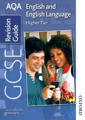 Book cover for AQA GCSE English and English Language Higher Revision Guide