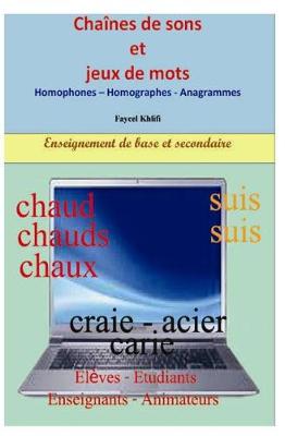 Book cover for Cha nes de sons et jeux de mots