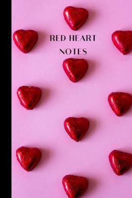 Book cover for red heart notes