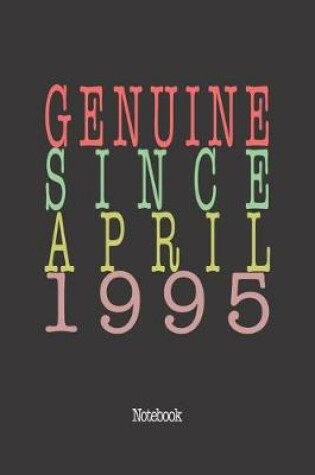 Cover of Genuine Since April 1995