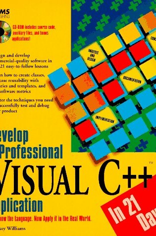 Cover of Develop a Professional Visual C++ Application in 21 Days