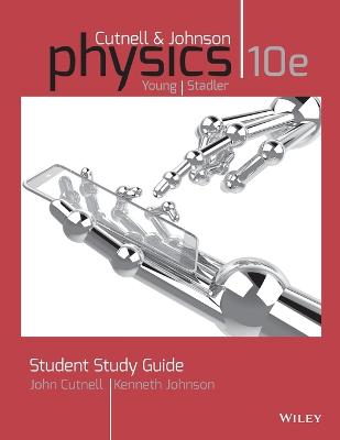 Book cover for Student Study Guide to accompany Physics, 10e