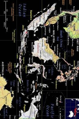 Book cover for Modern Day Color Map of Indonesia Journal