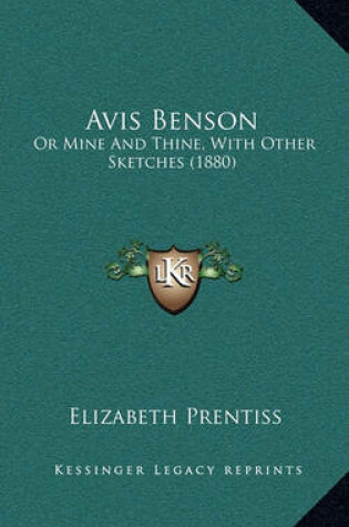 Cover of Avis Benson