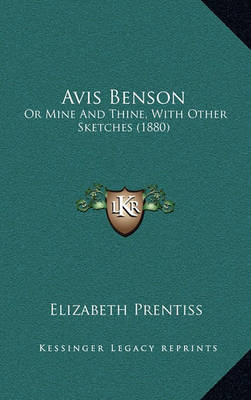 Book cover for Avis Benson