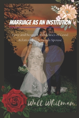 Book cover for Marriage as an Institution