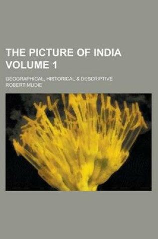 Cover of The Picture of India; Geographical, Historical & Descriptive Volume 1